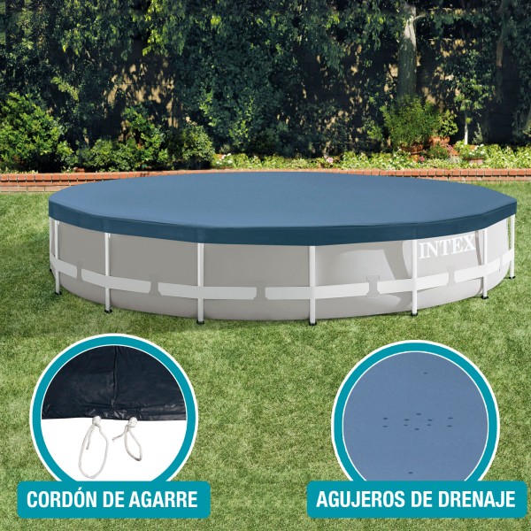 Cobertura para piscina metálica 457cm | Loja Oficial Intex