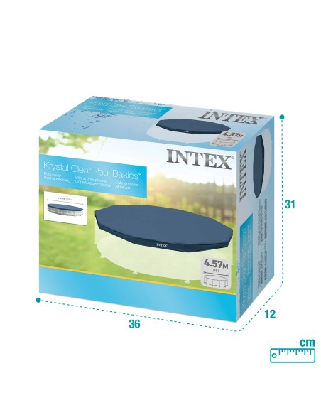 Cobertura para piscina metálica 457cm | Loja Oficial Intex