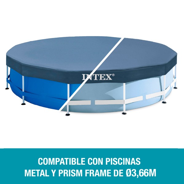 Cobertura para piscina metálica 366cm | Loja Oficial Intex