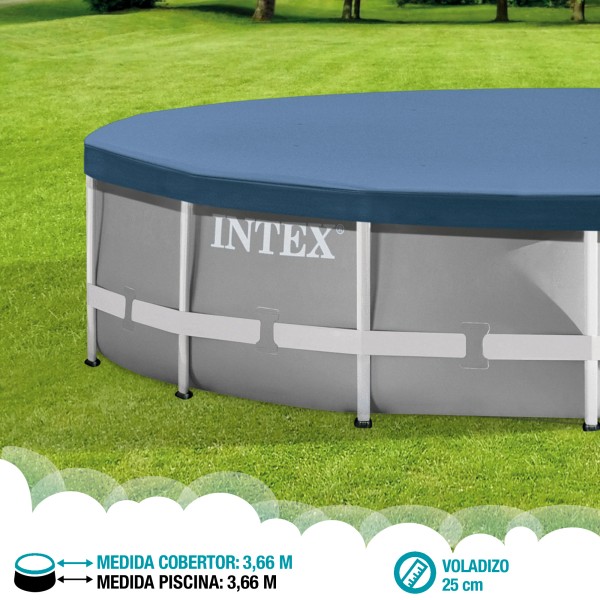 Cobertura para piscina metálica 366cm | Loja Oficial Intex
