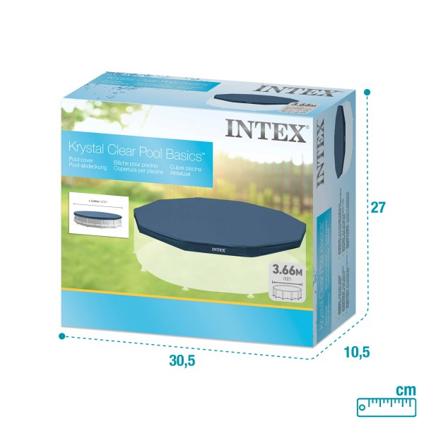 Cobertura para piscina metálica 366cm | Loja Oficial Intex
