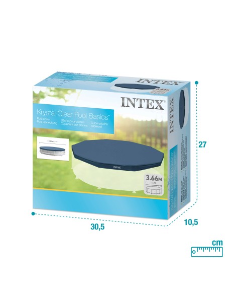 Cobertura para piscina metálica 366cm | Loja Oficial Intex
