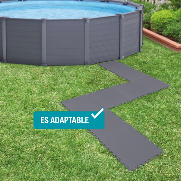 Revestimentos protectores de pavimentos de jardim-Distria
