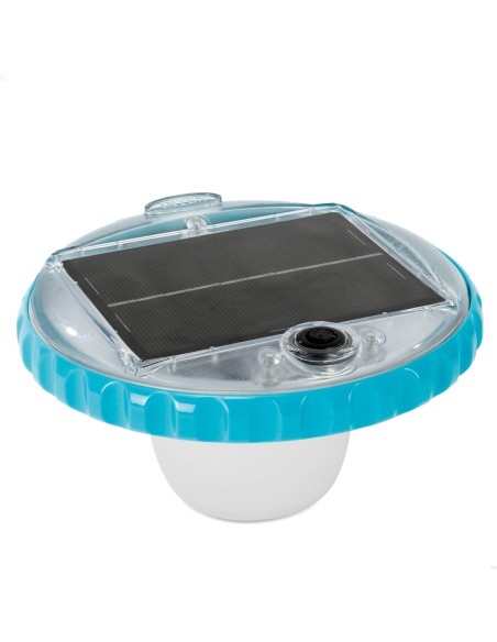 Luz LED flutuante carregamento solar para piscinas | IDistria