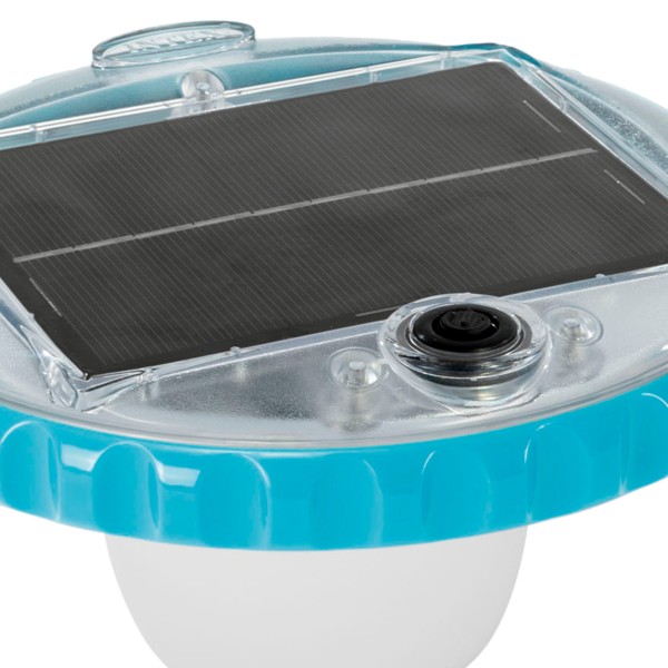 Luz LED flutuante carregamento solar para piscinas | IDistria