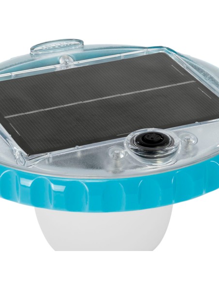 Luz LED flutuante carregamento solar para piscinas | IDistria