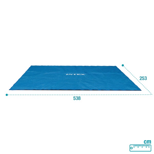 Cobertura solar para piscina INTEX 549 x 274 cm | Distria