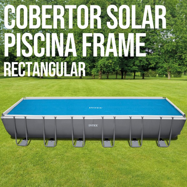 Cobertura de piscina solar INTEX 732 x 366 cm | Distria