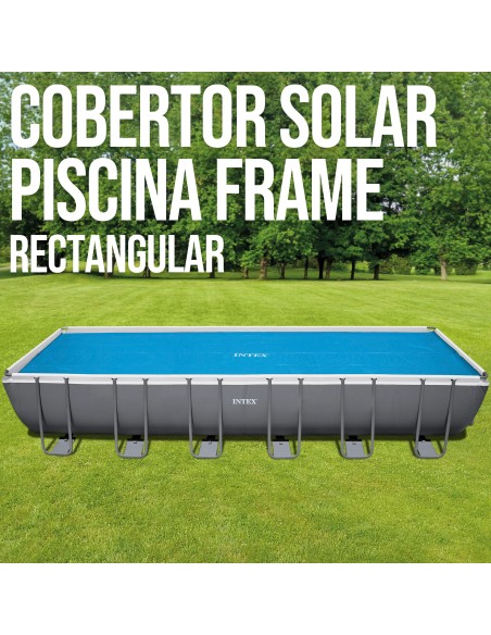 Cobertura de piscina solar INTEX 732 x 366 cm | Distria