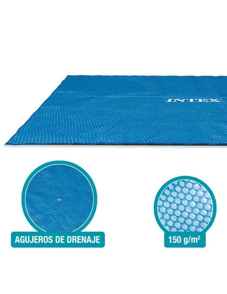 Cobertura de piscina solar INTEX 732 x 366 cm | Distria