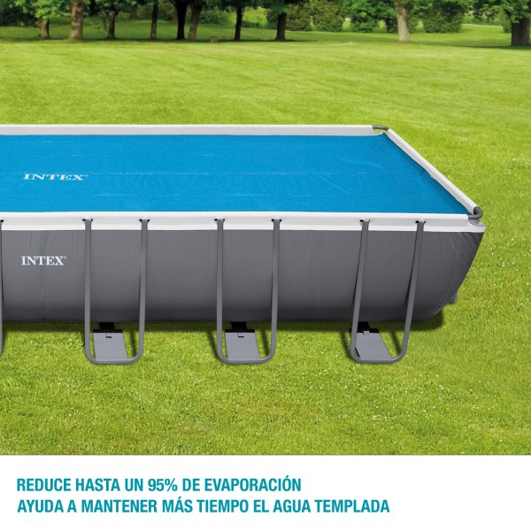 Cobertura de piscina solar INTEX 732 x 366 cm | Distria