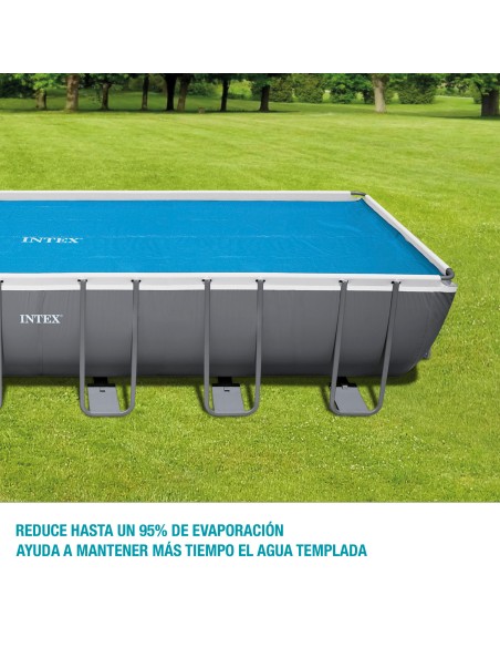 Cobertura de piscina solar INTEX 732 x 366 cm | Distria