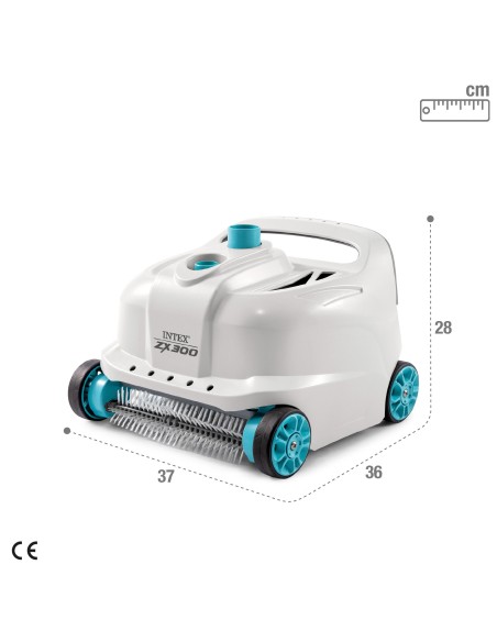 Limpador automático de piscinas INTEX piso e paredes | Distria