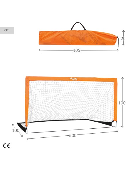 Baliza de futebol dobrável para crianças | Distria