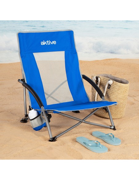 Cadeira de praia dobrável de tecido | Distria