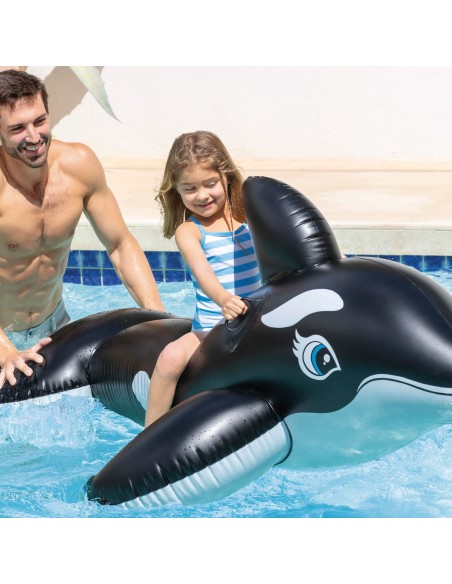 Colchão insuflável Intex com forma de baleia | Encontre o colchão ideal para este verão na Distria