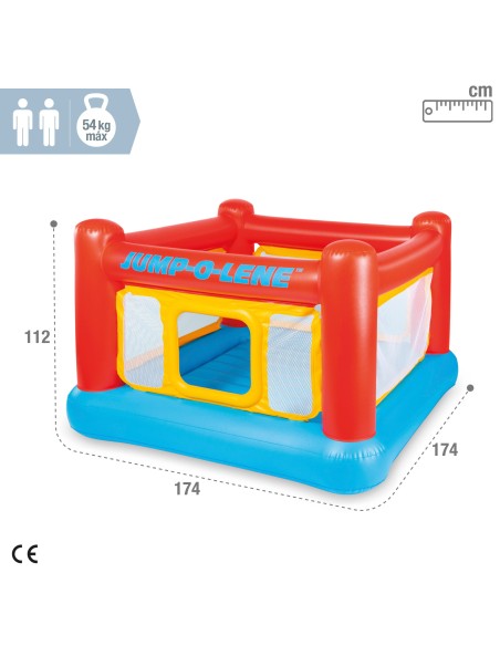 Trampolim insuflável para crianças INTEX | Centros de jogo
