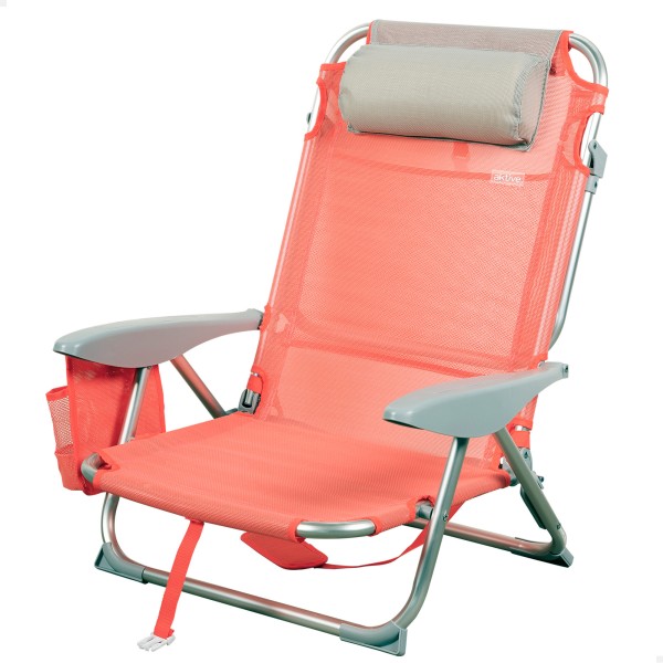 Cadeira dobrável coral multiposições - Cadeiras de praia | Distria