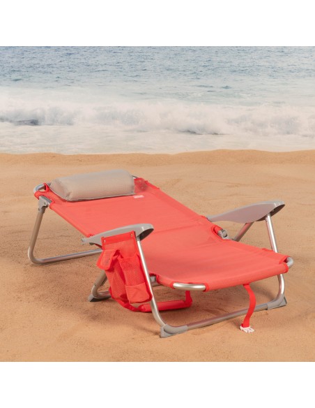Cadeira dobrável coral multiposições - Cadeiras de praia | Distria