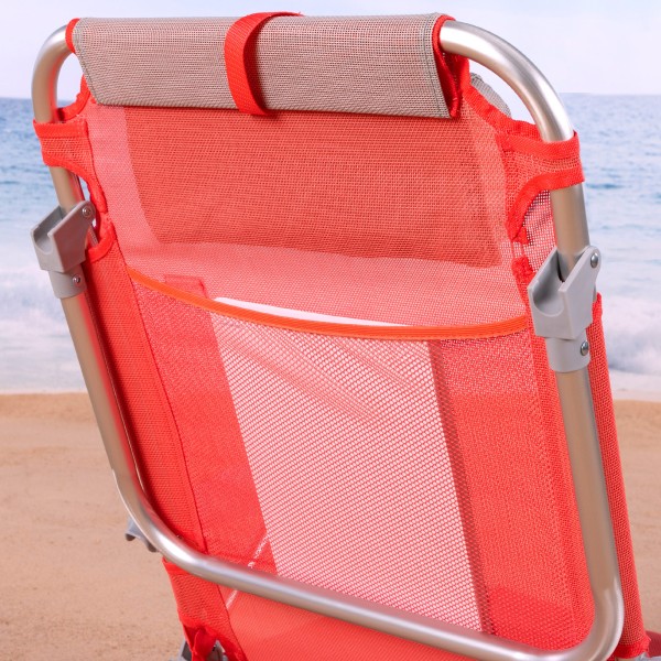 Cadeira dobrável coral multiposições - Cadeiras de praia | Distria
