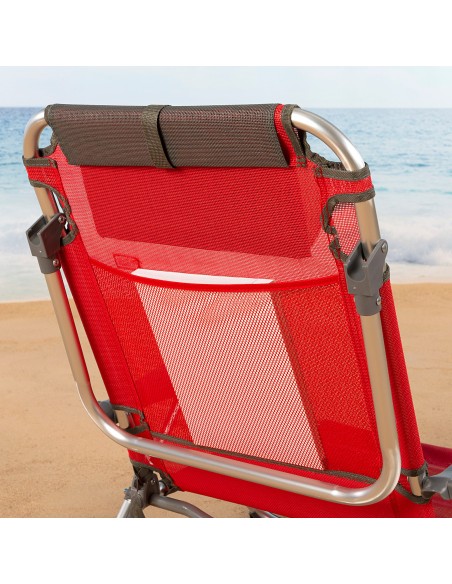 Cadeira de praia reclinável dobrável Aktive | Distria