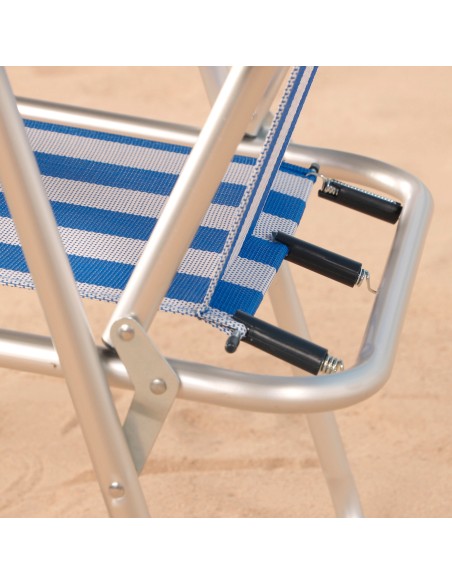 Cadeira alta fixa para praia - Cadeiras de praia | Distria