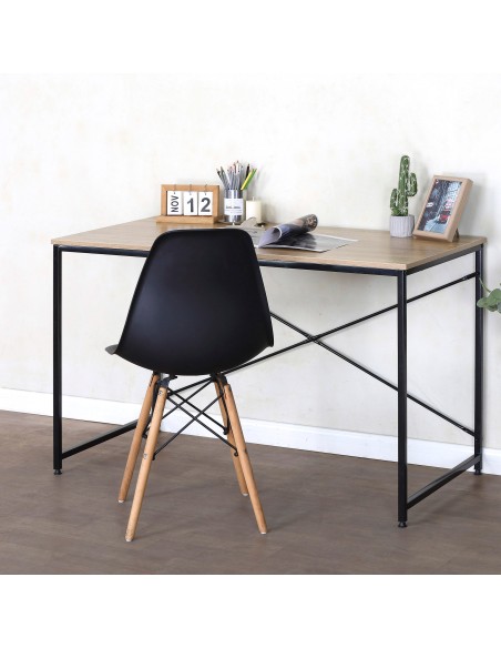 Secretária industrial Max Home 120x60x70 cm | Distria