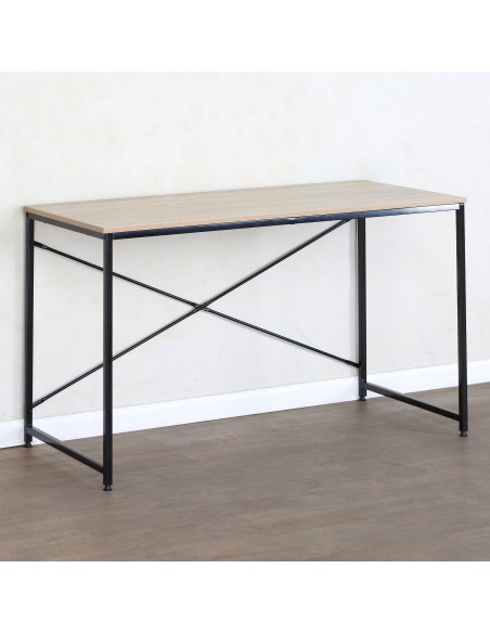 Secretária industrial Max Home 120x60x70 cm | Distria