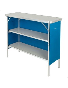 Armário de campismo dobrável 110x38x88 cm | Distria
