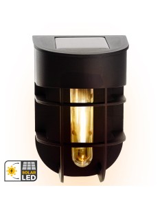 Conjunto de 2 apliques solares LED de 6 lúmens com sensor de luz | Distria 2