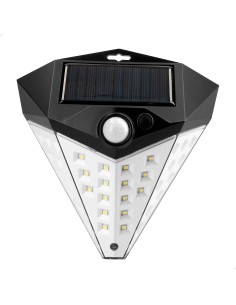 Luminária de parede 8 LEDs, 80 lúmens e sensor de movimento | Distria