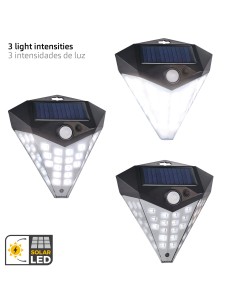 Luminária de parede 8 LEDs, 80 lúmens e sensor de movimento | Distria 2