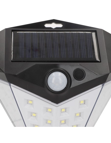 Luminária de parede 8 LEDs, 80 lúmens e sensor de movimento | Distria