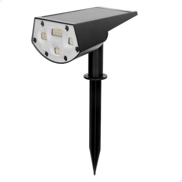 Projetor solar LED 5-10 lúmens com instalação 2 em 1 | Distria