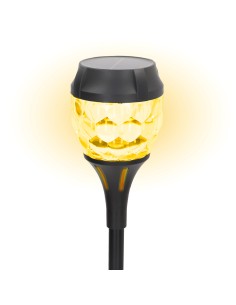 Conjunto de 2 balizas solares LED 5-10 lúmens com projeção | Distria 2