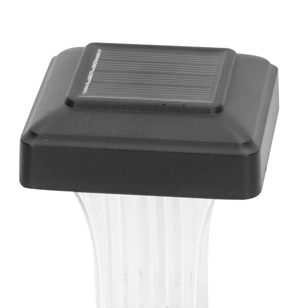 Conjunto de 4 balizas solares LED 5-10 lúmens com projeção | Distria