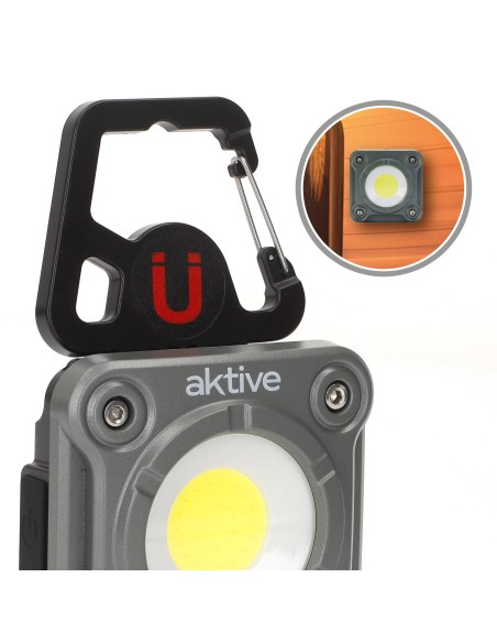 Spot LED portátil 3 posições c/USB Aktive | Distria