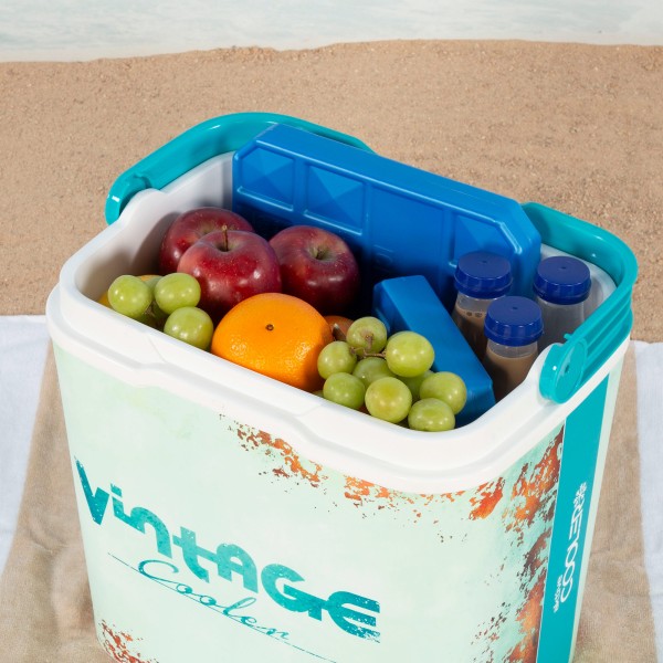 Aktive Cooler de praia rígido estilo clássico de 24 L | Distria