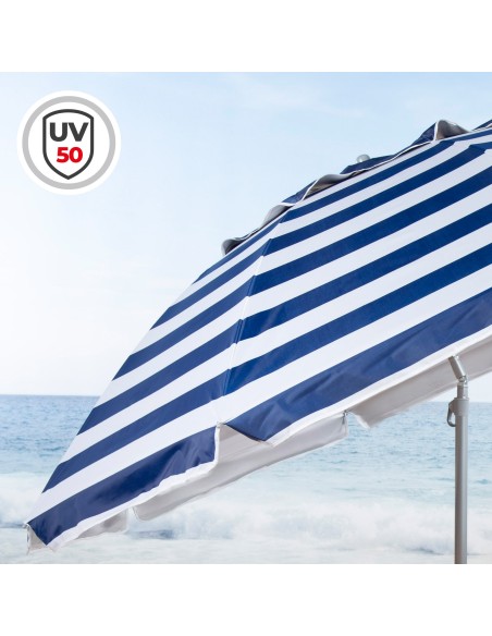 Aktive Guarda-sol de praia à prova de vento 240 cm | Distria