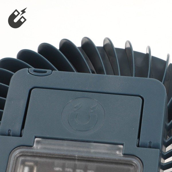 Luminária LED com Ventilador e Carregador USB | Distria