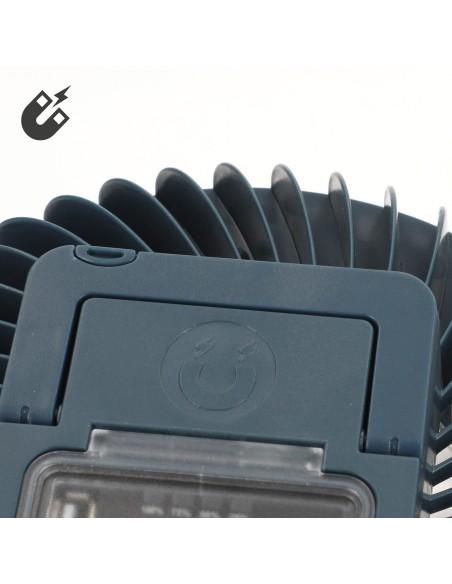 Luminária LED com Ventilador e Carregador USB | Distria
