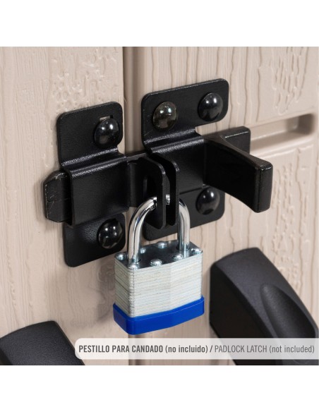 Armário vertical externo de 1.500 L com prateleiras | Distria