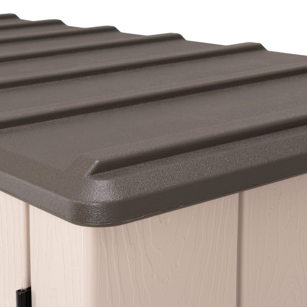 Armário vertical externo de 1.500 L com prateleiras | Distria