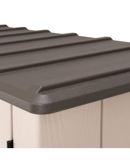Armário vertical externo de 1.500 L com prateleiras | Distria