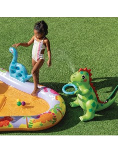 Centro de recreação aquática Dino Park com toboágua | Distria 2