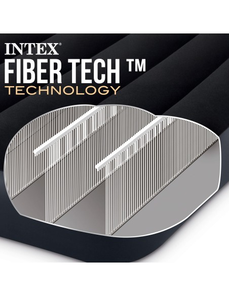 Pillow Rest INTEX Colchão de ar duplo com bomba | Distria
