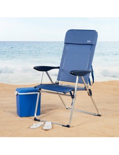Aktive Cadeira de praia dobrável de 4 posições La Palma | Distria 2