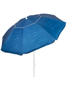 Aktive Guarda-chuva de praia de 220 cm azul