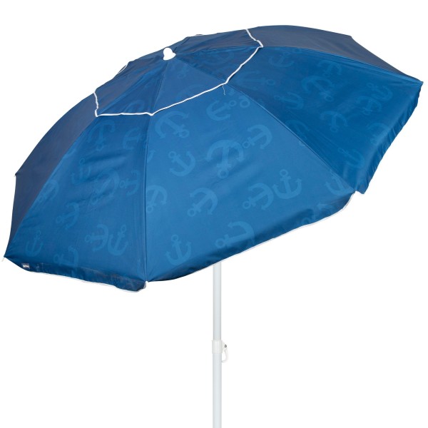 Aktive Guarda-chuva de praia de 220 cm azul