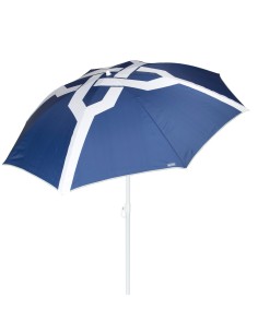 Aktive Impressão azul de guarda-sol de praia 200 cm | Distria